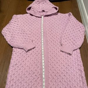 Long Sweater with hood